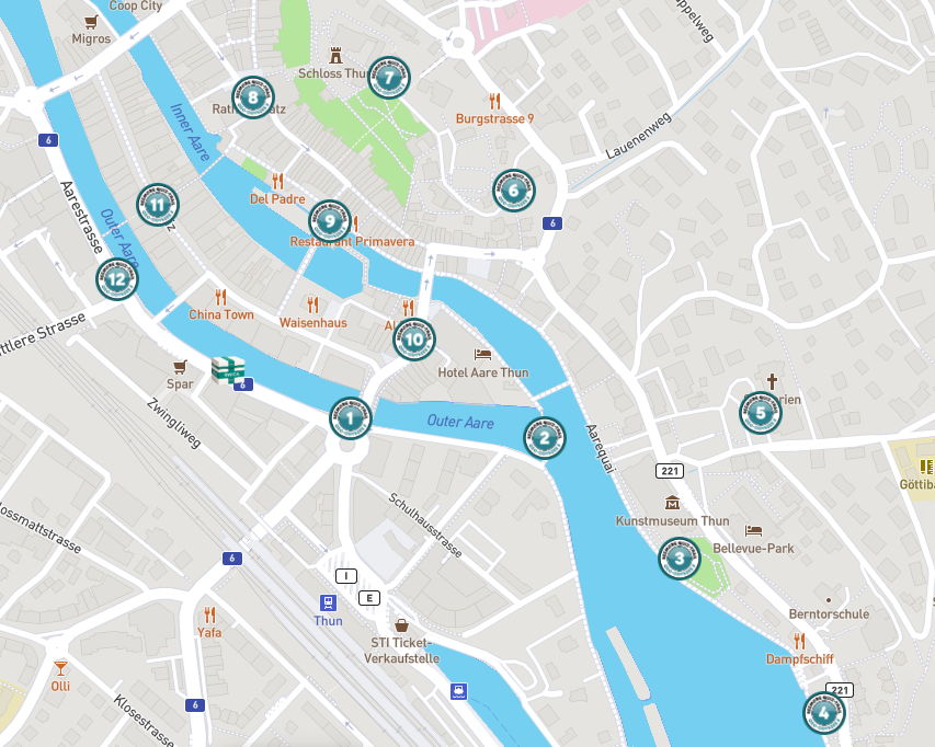QUIZ-TRAIL Geo Odyssee no. 1 - Thun