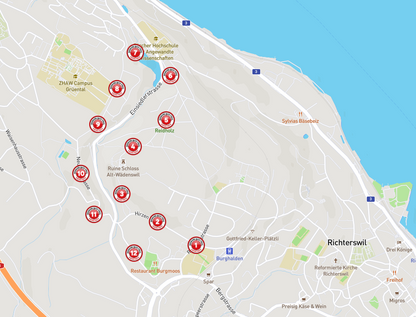 QUIZ-TRAIL Swiss Path - Richterswil