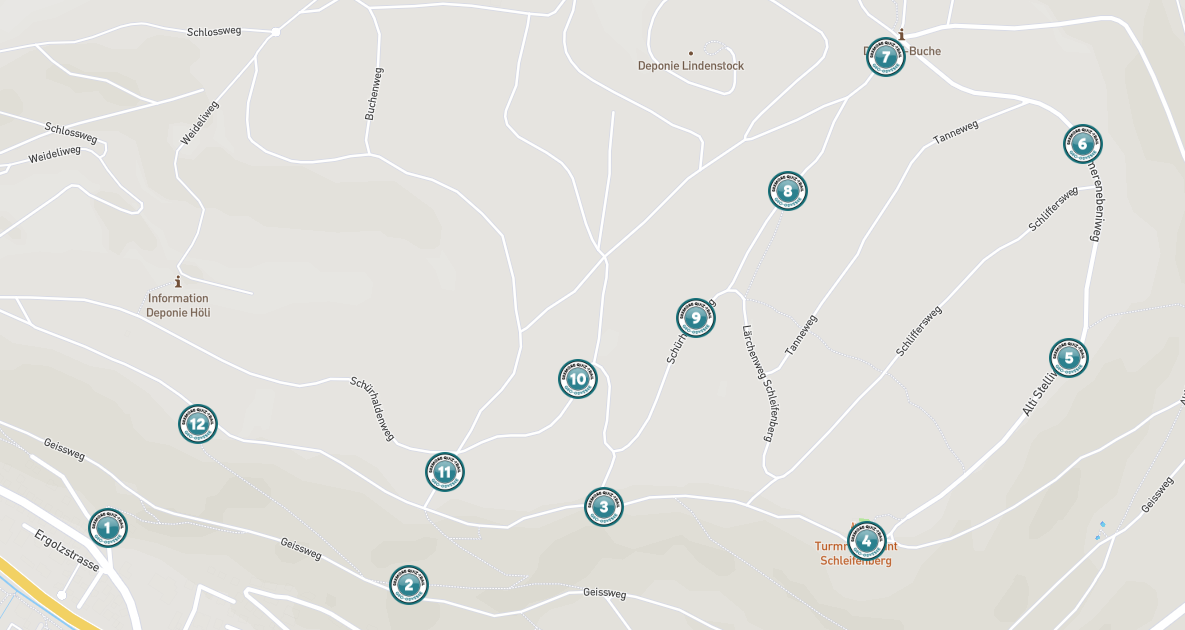 QUIZ-TRAIL Geo Odyssee no. 1 - Liestal