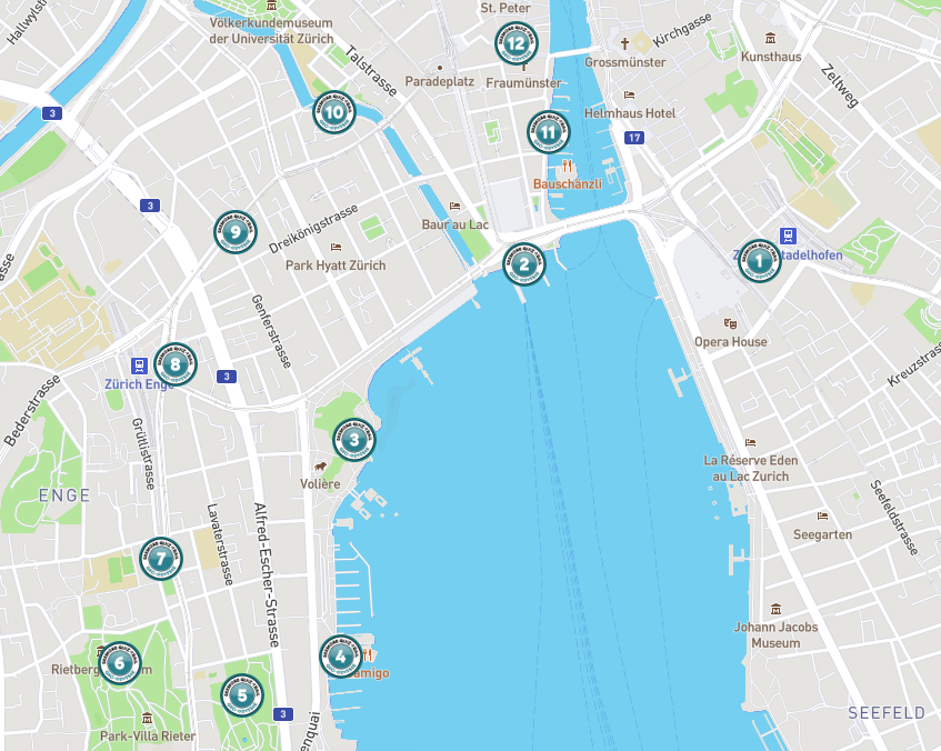 QUIZ-TRAIL Geo Odyssee no. 2 - Zürich