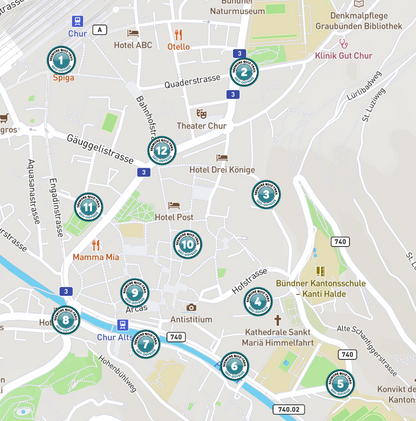 QUIZ-TRAIL Geo Odyssee no. 1 - Chur