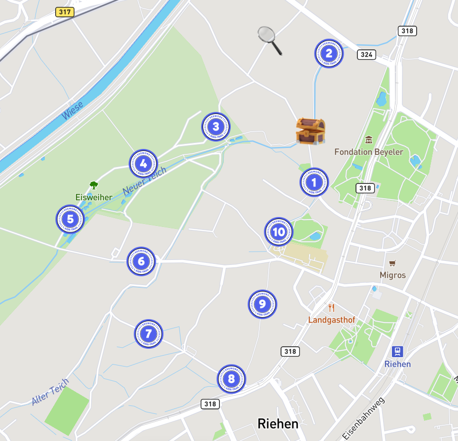 KIDS-TRAIL "Der Regenbogenkristall" - Riehen