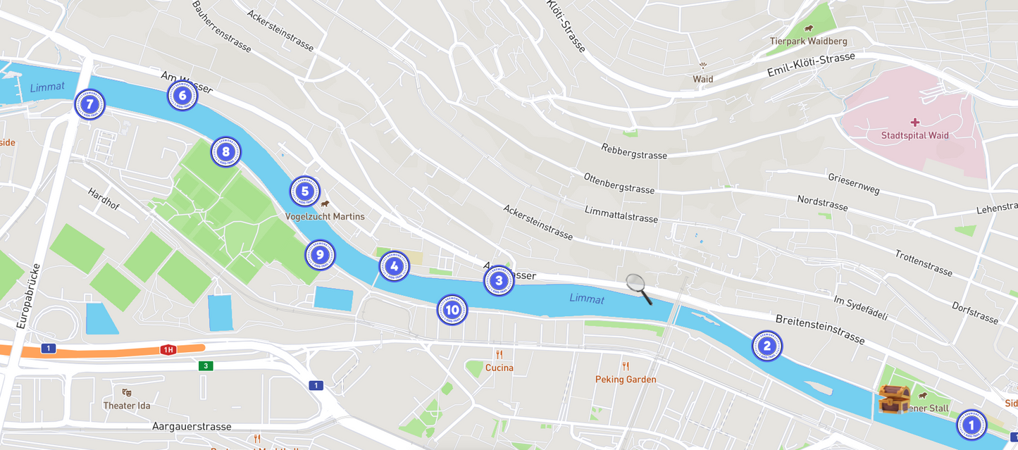 #501 KIDS-TRAIL "Der Regenbogenkristall" - Zürich Wipkingerpark