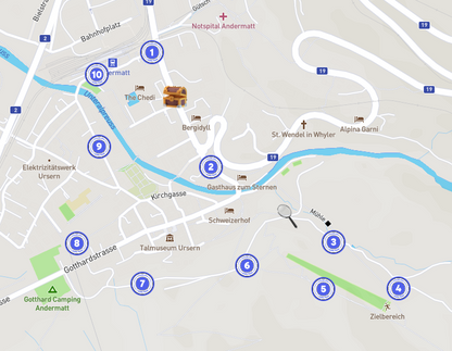 KIDS-TRAIL "Der Regenbogenkristall" - Andermatt