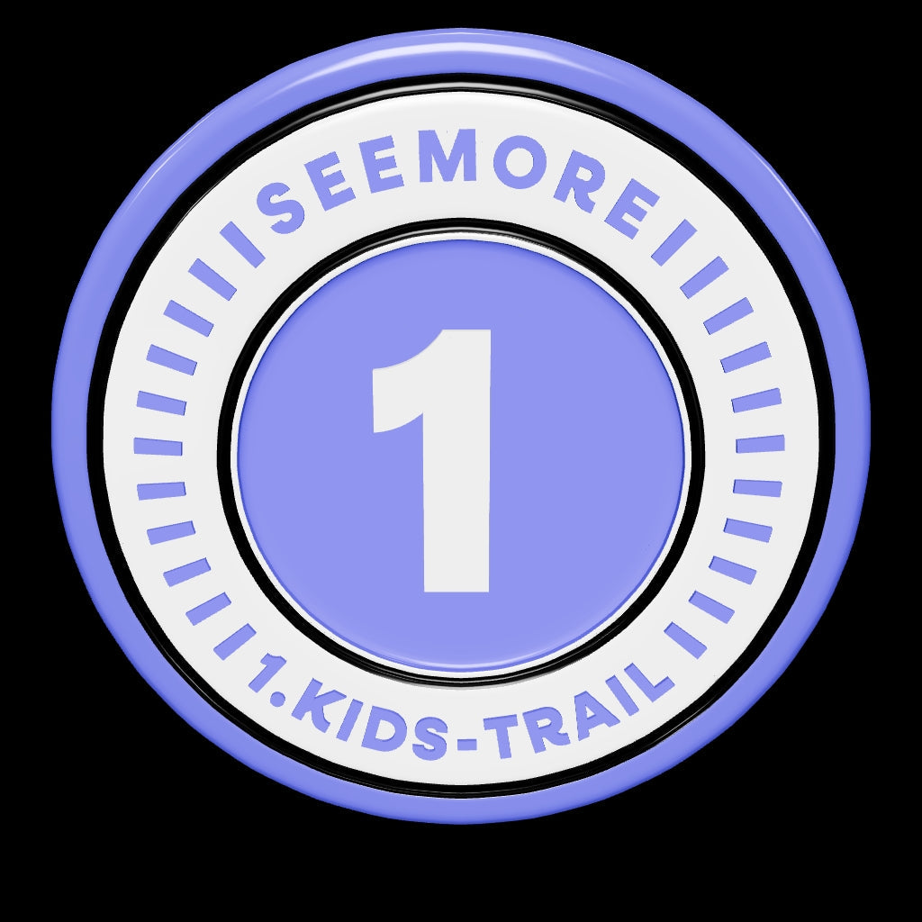 3D Coin des Kids-Trails "Der Regenbogenkristall"